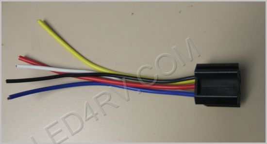 Relay plug for 5 pin Relay SKU558