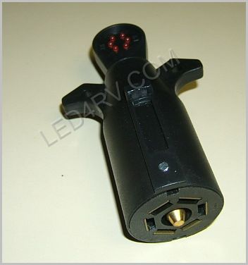 7 Round Spade plug tester SKU369 - Click Image to Close