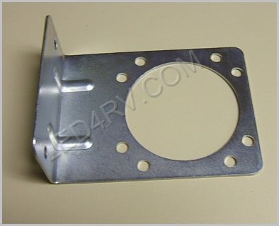 Metal Bracket for Large Round RV plug SKU179
