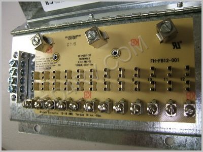 12 voltios panel de fusibles SKU555