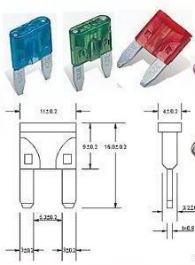 80 pack of assorted Mini Blade Fuses SKU266