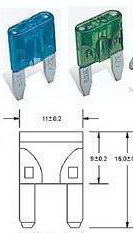 80 pack of assorted Mini Blade Fuses SKU266