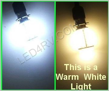 1156 20 LED Warm White Cluster light SKU585