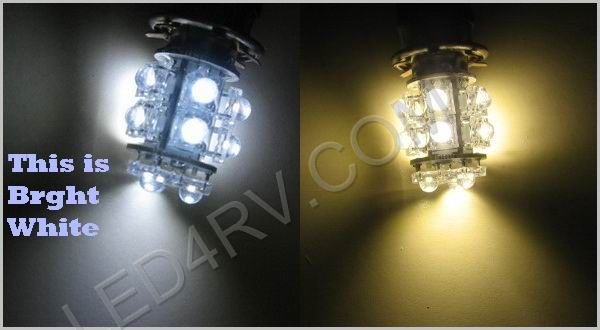 1156 Bright White 13 Round LED Cluster Light SKU589 - Click Image to Close
