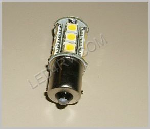 1156 Bright White 18 SMD LED Cluster Light SKU596 - Click Image to Close