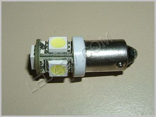 57 Warm White 5 LED Cluster Bulb SKU106