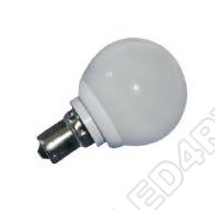 3.2 watt 11 to 30 VDC Cool White LED Vanity Bulb SKU1333