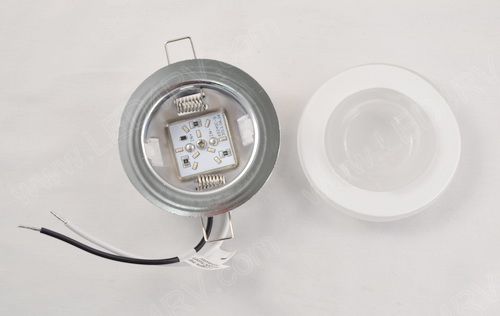 9 LED in Warm White with Brackets and Frosted Glass Lens SKU2121