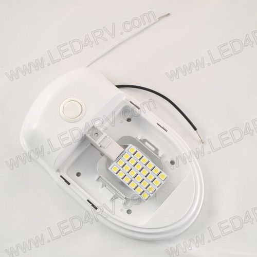 Interior 24 Bright White LED Dome Light with Switch SKU1933