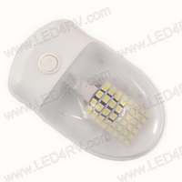 Interior 48 Warm White LED Dome Light with Switch SKU1934