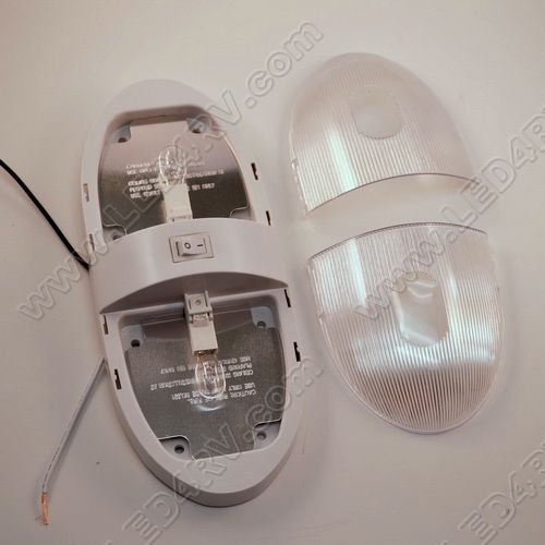 Double Pan Cake Dome Light with 921 incandescent bulb SKU271