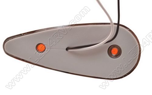 Teardrop Red Incandescent Running Light 511751 SKU546