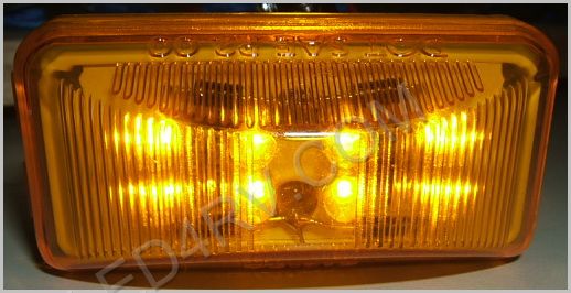 Amber 8 LED light LED15Y8 SKU226