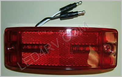 Red 8 LED Clearance Marker Light LED21R SKU415