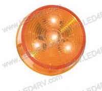 2 Inch Round LED Yellow Marker Light SKU461 - Click Image to Close