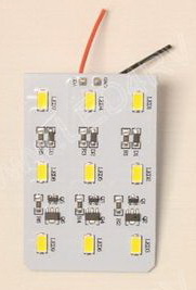 322 Lumen 9 Cool White LED Rigid board sku2609