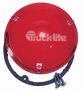 Truck-Lite Replacement Lens Red w/ Screws, Gasket 9021 SKU570