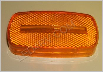 Truck-Lite Amber Replacement Lens 9057A SKU573 - Click Image to Close