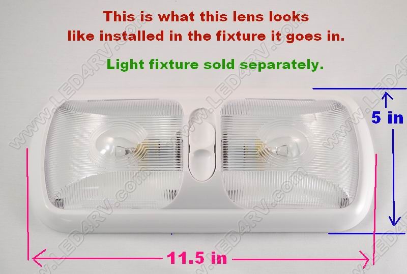 Single Optic Clear Lens for Gustafson AM4010 SKU1380 - Click Image to Close
