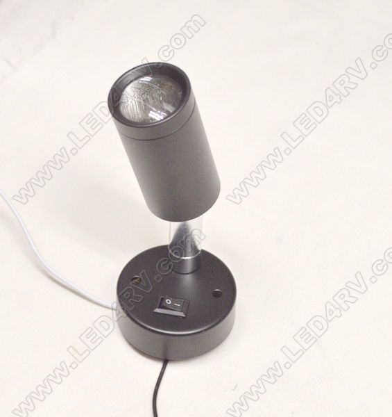 LED Reading Light Black with Switch sku2697 - Click Image to Close