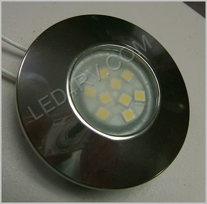 Warm White LED Puck or Surface Mount Light SKU534 - Click Image to Close
