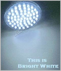 GU10 Bright White 60 LED 12volt Spot SKU201