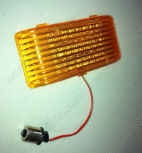 Amber LED outside Patio spot for 6 inch light SKU409 - Click Image to Close