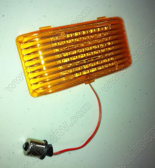 Amber LED outside Patio spot for 6 inch light SKU409