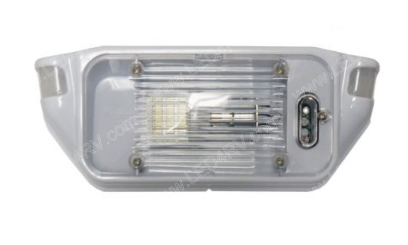 12 volt Exterior MotionScare Light in White SKU2002 - Click Image to Close