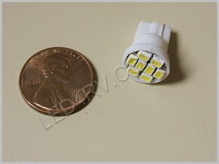 T-10 Warm White Light with 8 1210 SMD LEDs T10WW8-1210 SKU335