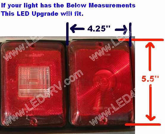 LED upgrade for 84 and 85 Series Tail Light SKU540 - Click Image to Close