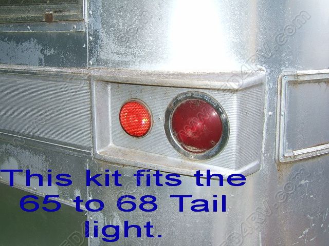 LED Tail light kit for Airstream units from 1965-68 SKU212