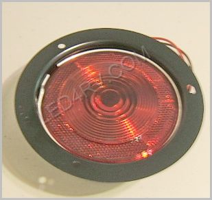 4 inch LED Stop Tail Turn Metal Housing LED1611R SKU425