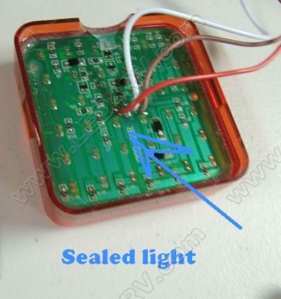 Sealed LED Stop Tail and Turn Light with Mnt Bracket STTB SKU320
