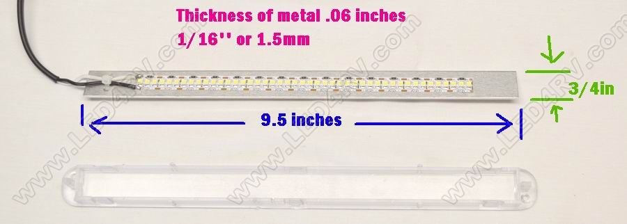 Baraldi BW LED Hood Range Repair Kit sku3290