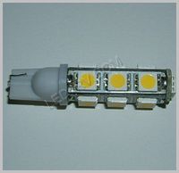 Bright White 13 LED T10 socket T10-13BW SKU322 - Click Image to Close