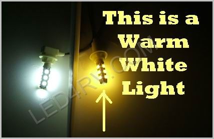 Warm White 13 LED T10 socket T10-13WW SKU323 - Click Image to Close