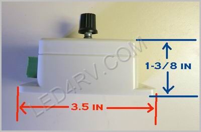 LDK-8A 12~24 Volt DC Single Color LED Dimmer - Single Color LED Dimmer