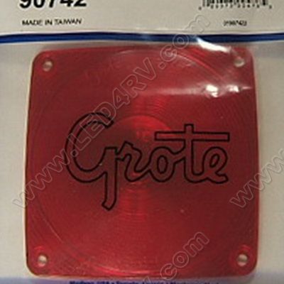 for 51192 90752 RED Grote Replacement Lens