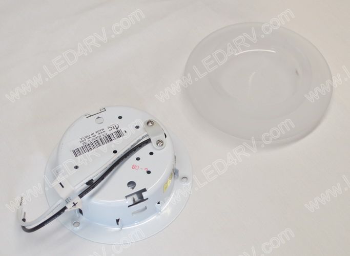 LED Recessed Light with 21 Warm White LEDs Glass Lens sku2409