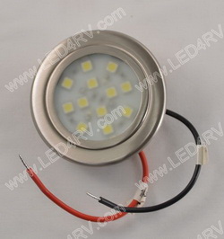 12 Warm White LED Brushed Nickel Down Light SKU2123