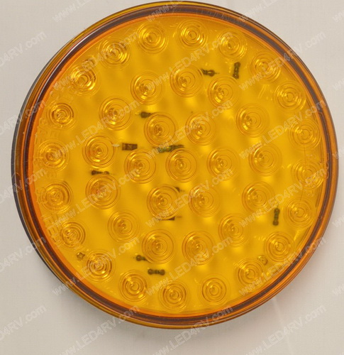 4 inch Round Amber with 40 LEDs sku2009